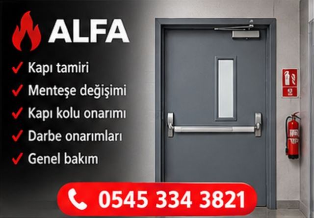 Üsküdar Yangın Kapısı Tamiri ve Teknik Bakım Çözümleri